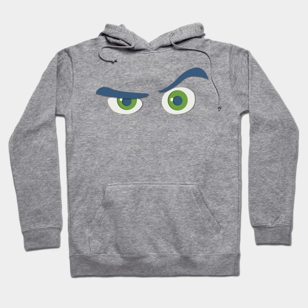 Mega Eyes Hoodie by Ketchup